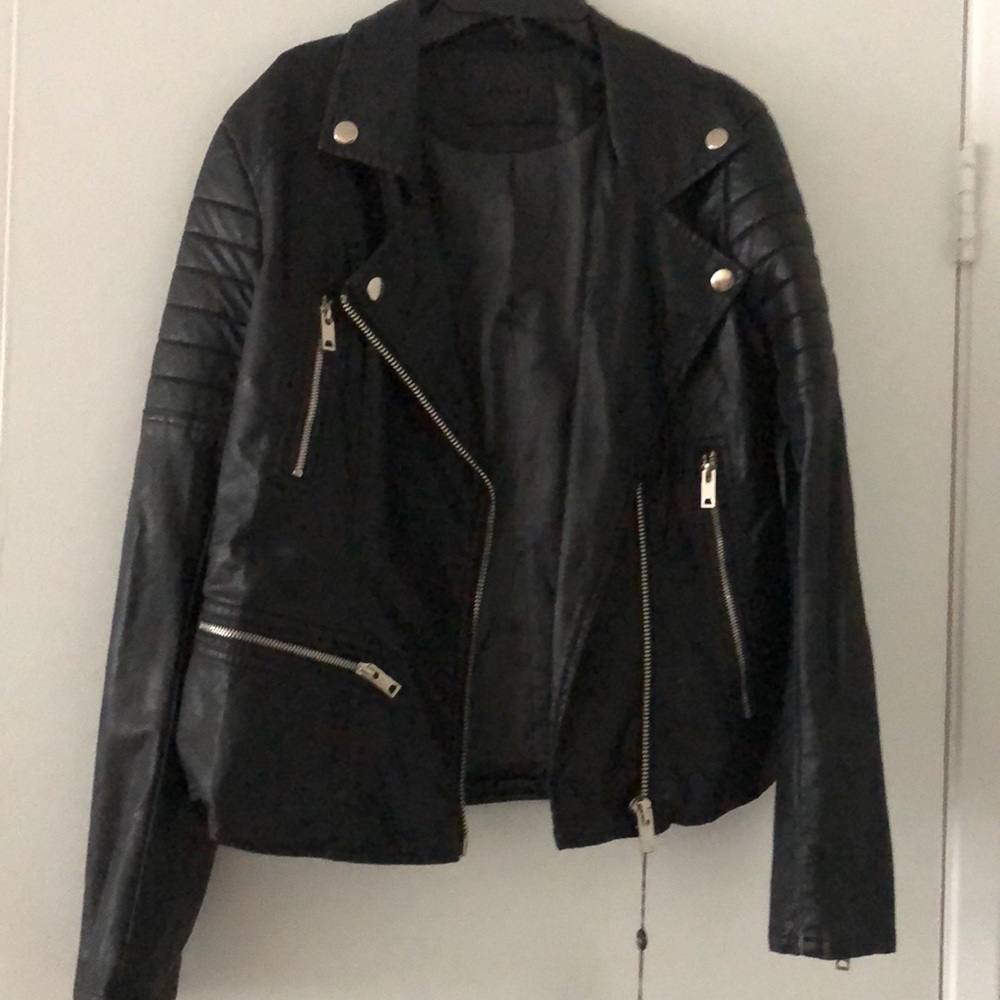 Blank NYC faux leather jacket